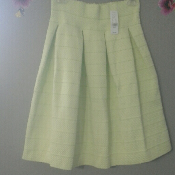 New York & Company Dresses & Skirts - NWT NYCo. Green pleated skirt. 97